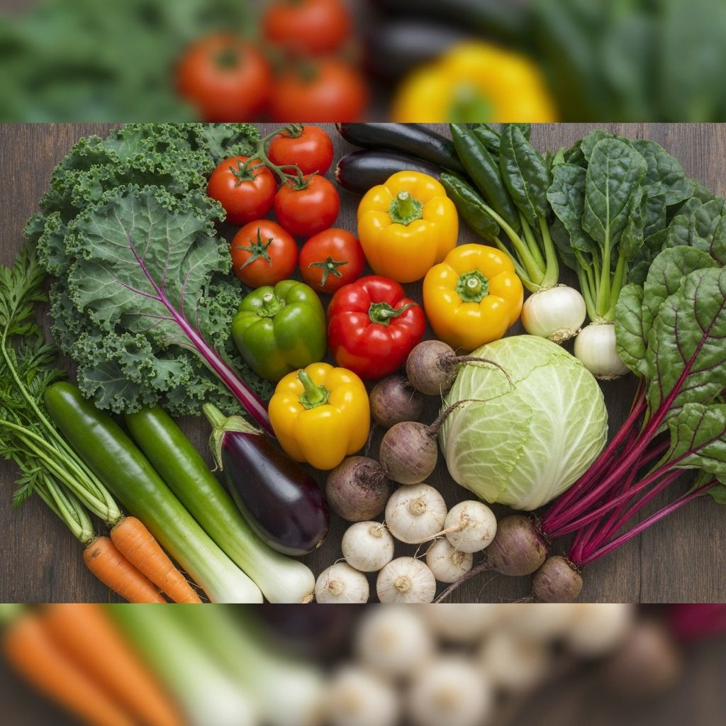 Variété de légumes différents